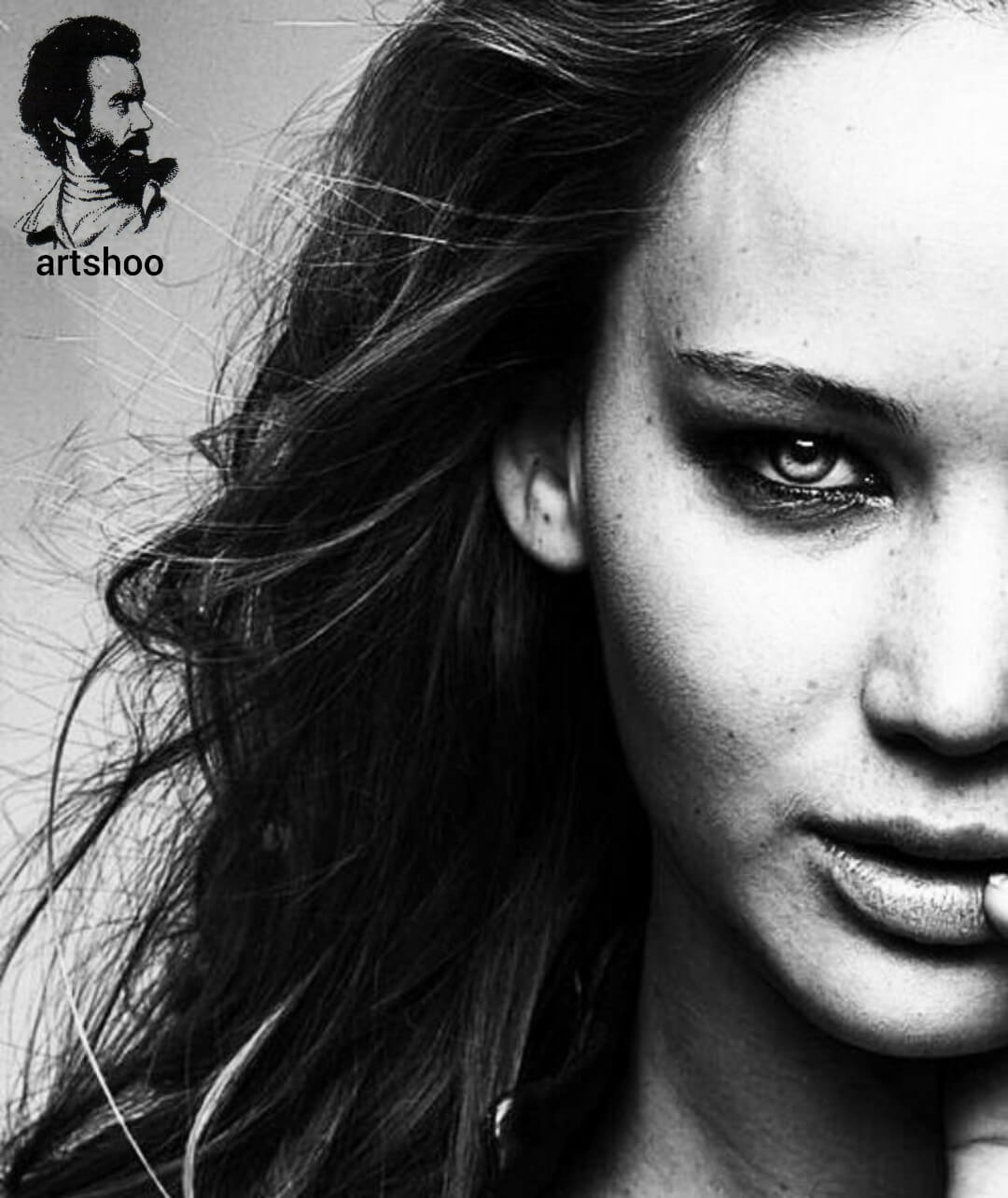 آموزش نقاشی سیاه قلم